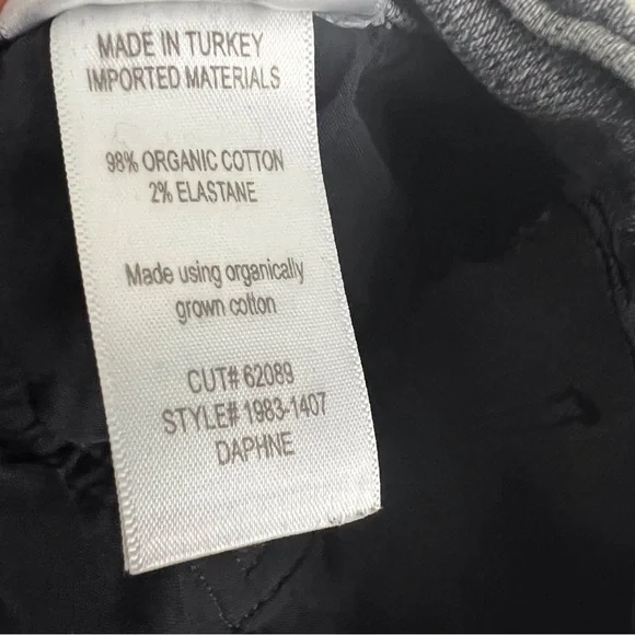 Citizens of Humanity Daphne Crop Jeans Premium Vintage Grey Raw Hem Women’s 30 - Picture 12 of 15